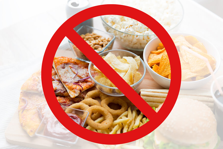 Avoid junk food