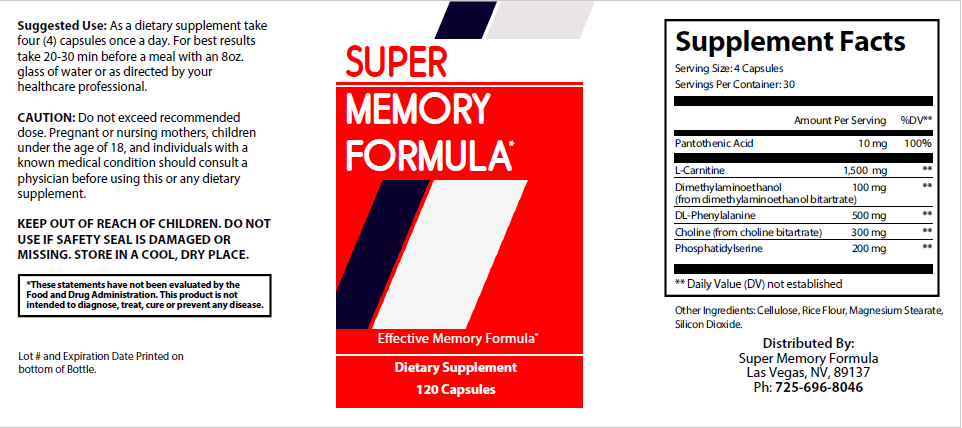 super memory formula review label