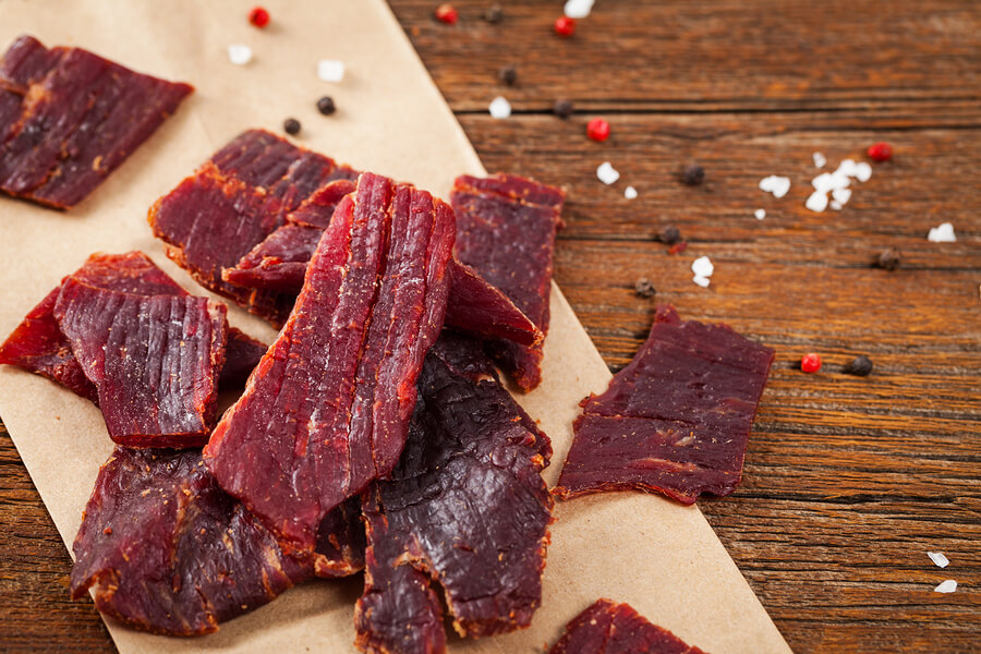Preserve food dried meat