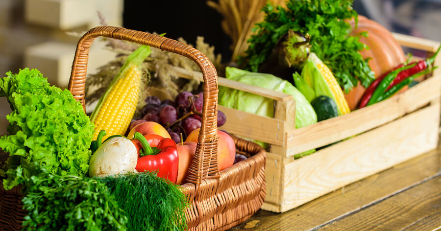 Homegrown Organic Vegetables