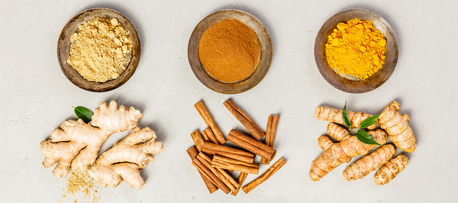 Ginger turmeric cinnamon benefits