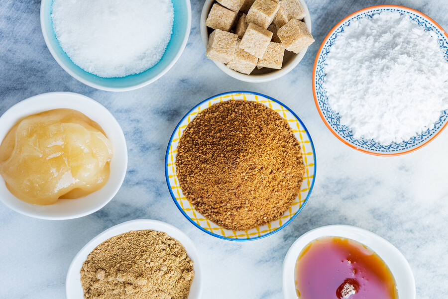 Vegan sweeteners sugar honey syrup